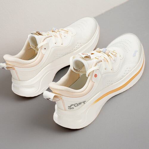 李宁SOFT GO 2 WMS运动休闲鞋女2026新款春季轻便百搭女鞋AGLV040