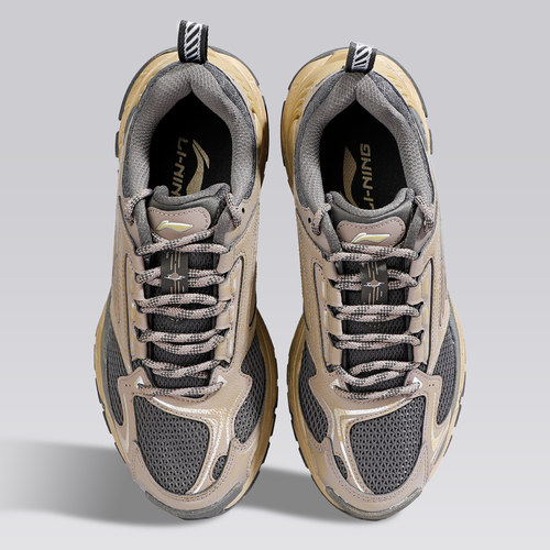 李宁2025冬季新款男子时尚潮流百搭舒适羿星6系列男子经典休闲鞋