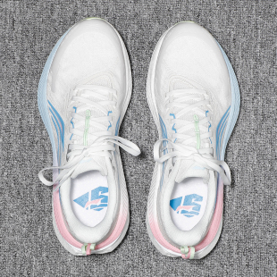 李宁跑鞋男款2026春季新款吾适 6轻质柔软舒适清凉透气休闲慢跑鞋