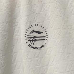 运动排汗圆领冰感速干T恤ATSV367 新款 李宁网眼健身短袖 男2025秋季