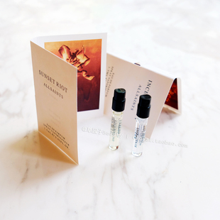 ALLSAINTS现货SUNSET RIOT落日暴动Incense City焚香之都香水小样