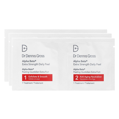 现货美国Dr. Dennis Gross丹尼斯医生果酸去角质棉片新强力型单片