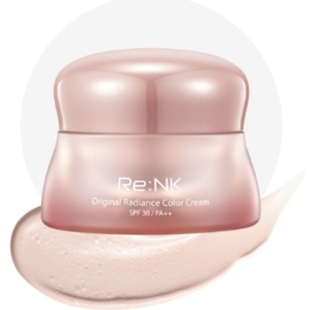 韩国直邮实名报关丽人凯renk光采素颜霜隔离防晒抗皱面霜素颜乳霜