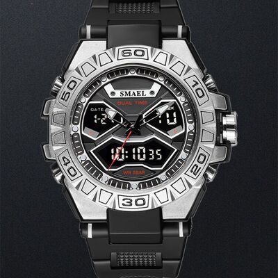 大表盘青少年手表多功能时尚学生手表