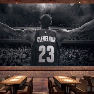 詹姆斯历史得分王海报背景布 篮球经典壁纸宿舍装饰挂布挂画男生