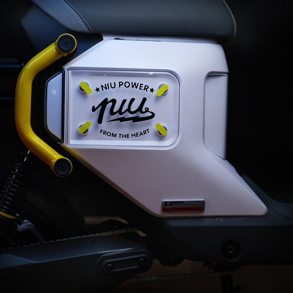 小牛Umax U3 U2复古磁吸板贴纸装饰个性创意防水车贴