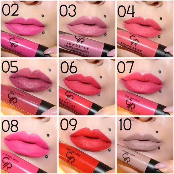 海外产品  Golden Rose   哑光唇漆