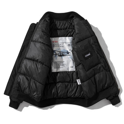 秋冬季加厚棒球服男女夹棉服宽松百搭情侣飞行员夹克美式休闲外套