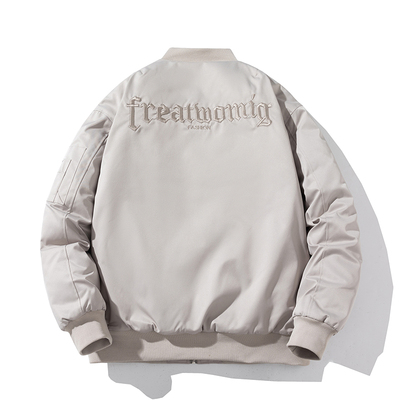 美式复古外套男女潮牌