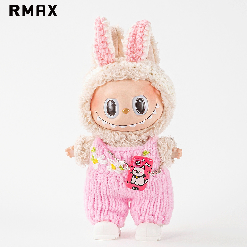 RMAX拉布布三代娃衣labubu一二代玩偶公仔衣服前方高能爱幸运忠诚