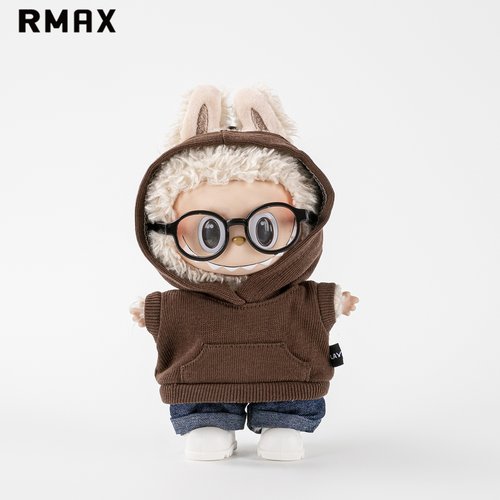 RMAX娃衣适用labubu一二三代搪胶挂件17厘米变装娃衣基础卫衣套装
