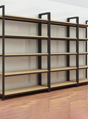 超市货架商用样品收纳化妆品置物架多层可调节母婴产品陈列展示柜