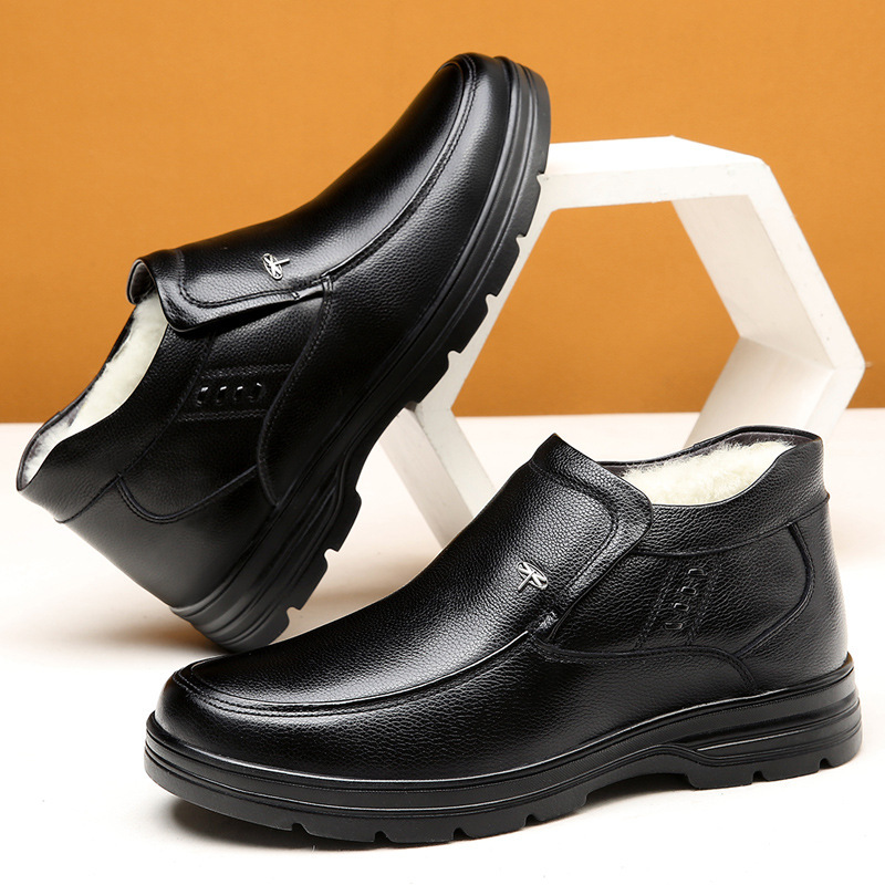 男士棉鞋冬季35码中老年人36小码