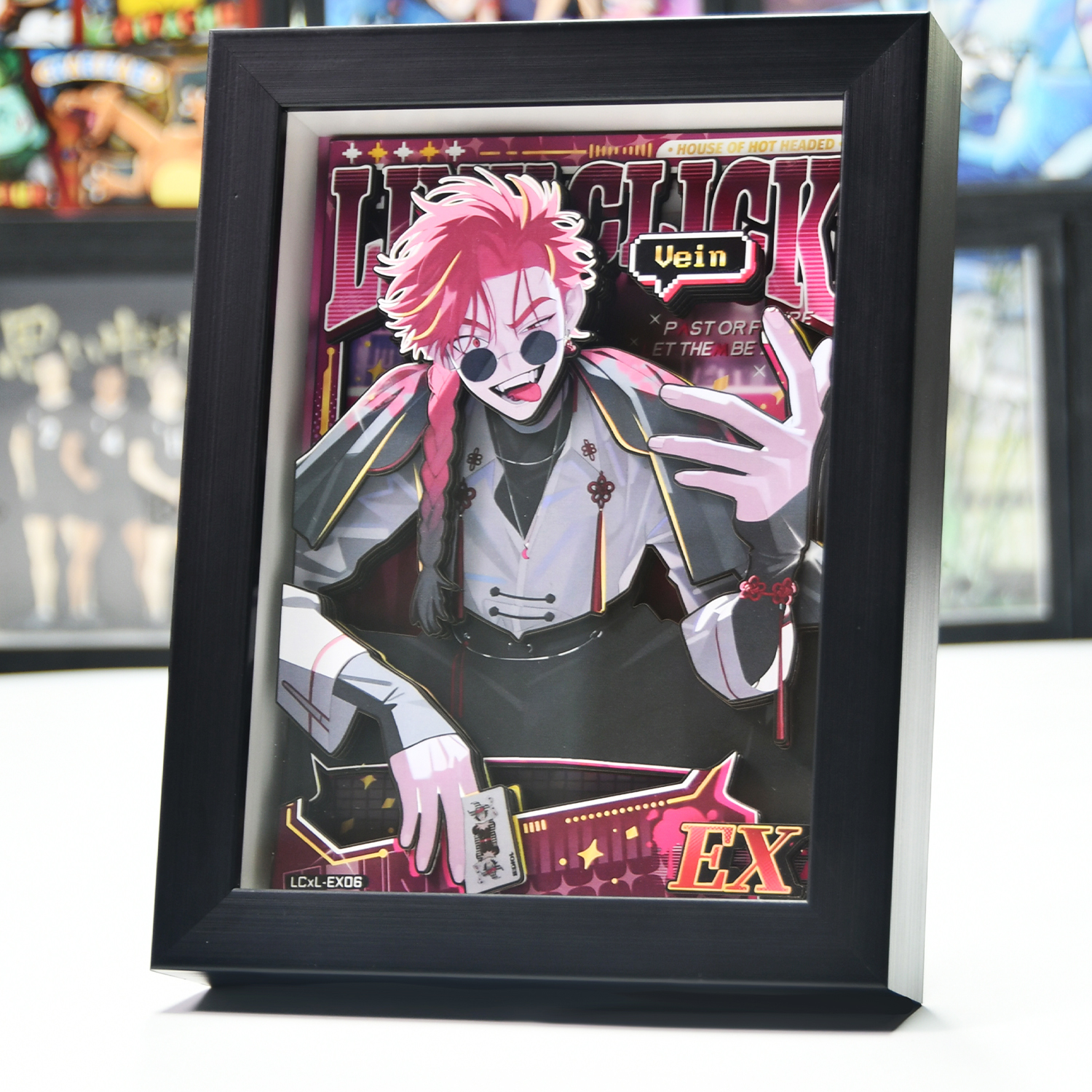 时光代理人3D立体画Vein周边吧唧漫画盲盒挂件海报摆件生日礼物