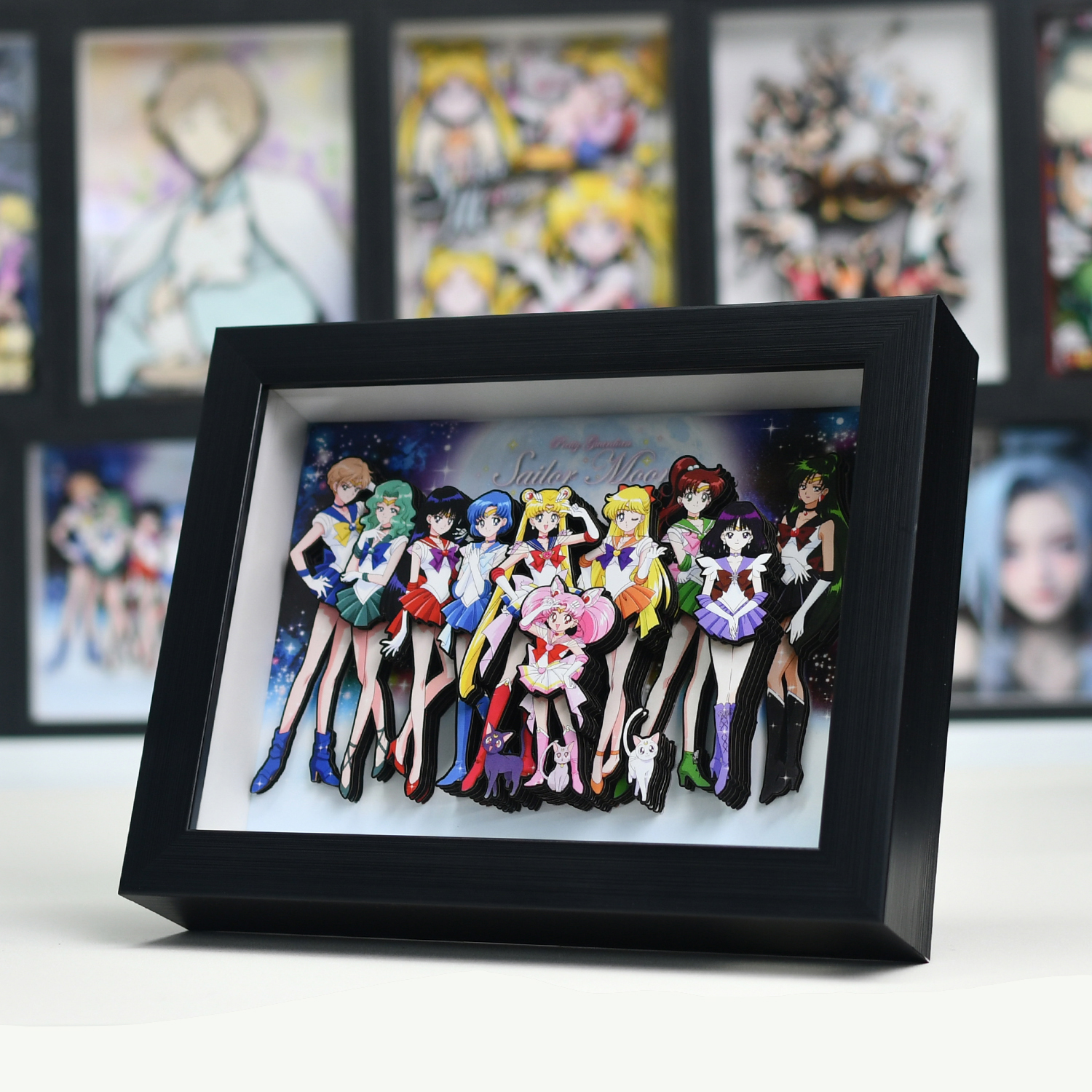 美少女战士月野兔3D立体画礼物