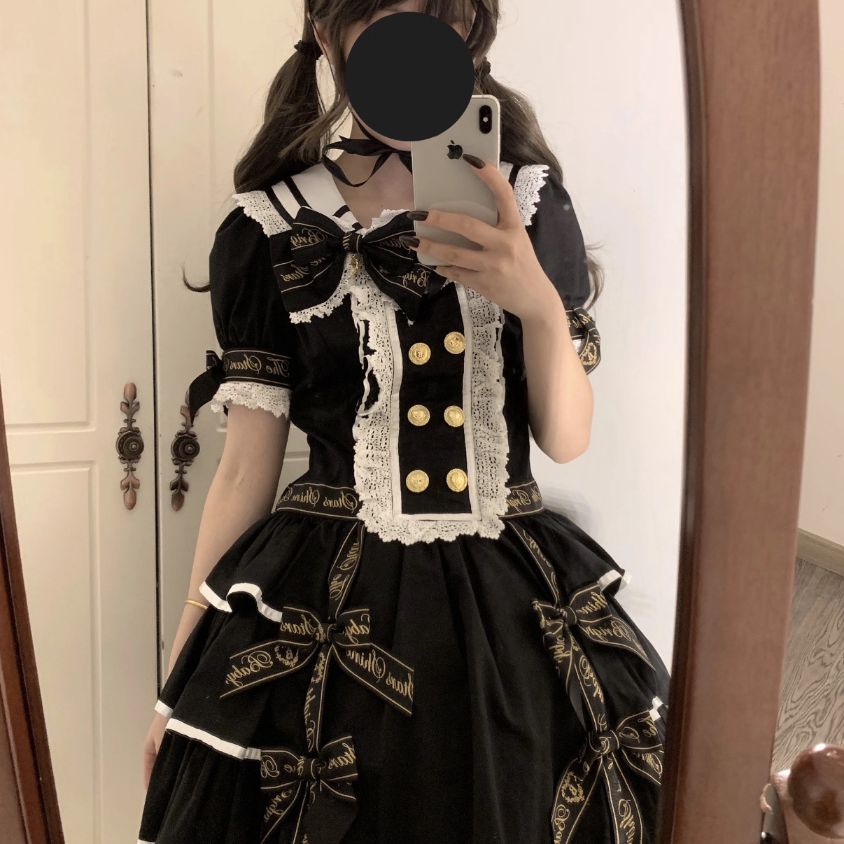 baby黑金仪仗队甜美可爱洛丽塔