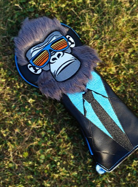 小众潮牌高尔夫木杆套Monkey Driver Covers大猩猩高尔夫杆套