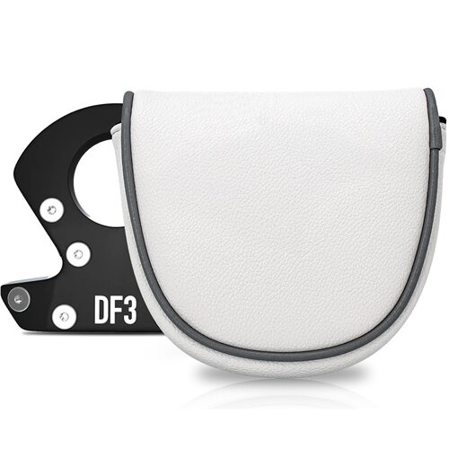 高尔夫推杆套纯色耐磨双耳半圆LAB DF3保护套 磁吸闭合GOLF帽套