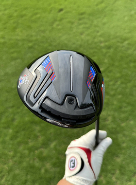 YAMAHERO欧美潮流高尔夫球杆可调节角度重量 美国国旗骷髅头