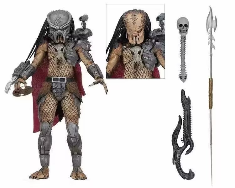 hi到痹模型 neca 亚哈51569铁血战士 终极豪华版 漫画  7寸可动