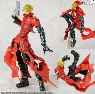 模型 海洋堂 山口式091枪神TRIGUN法修 史丹比特 红黑色 志上限定