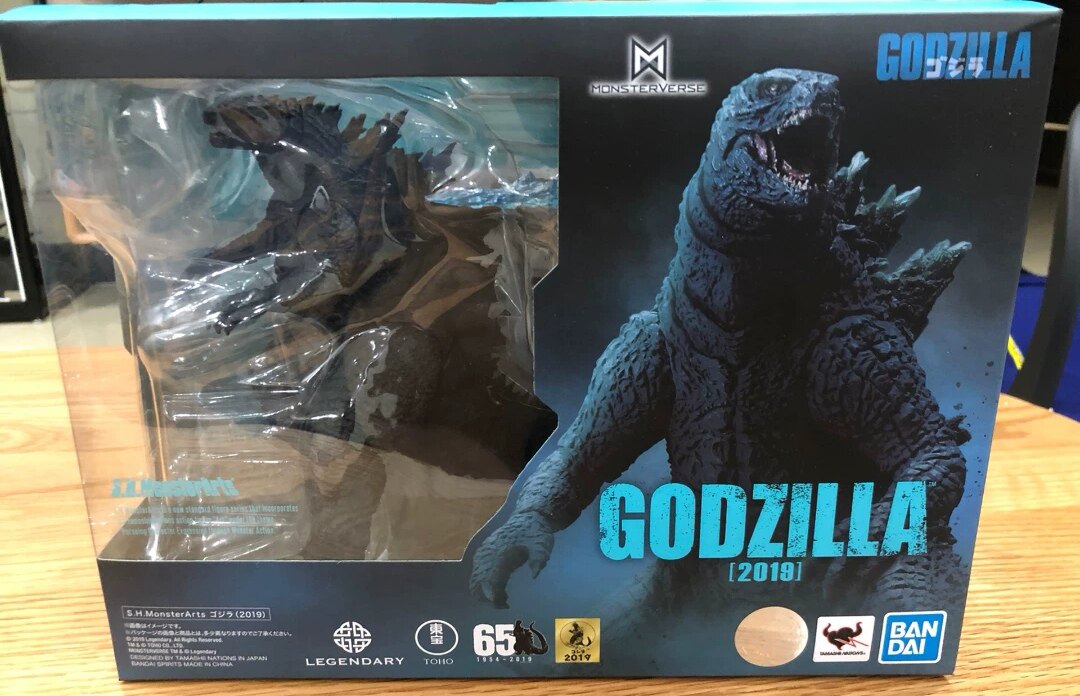元祖模型 万代正版shm电影版shf哥斯拉2 2019怪兽之王手办可动