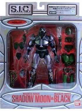 元祖模型￥_￥万代SIC 17 蒙面超人SHADOW MOON银影月