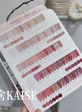 舍下恺舍粉雾花园30色透色美甲开店专用流行色美甲套装