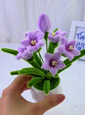 浪漫风雨兰手工材料包diy扭扭棒