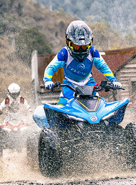 沙滩车四轮越野摩托车春风摩托CFORCE110青少年CFMOTO汽油儿童atv