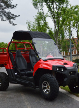 2200W电动沙滩车 四轮越野车 全地形车 带拖斗UTV