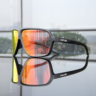 卡普沃KAPVOE骑行眼镜户外跑步运动眼镜登山护目镜变色日夜两用