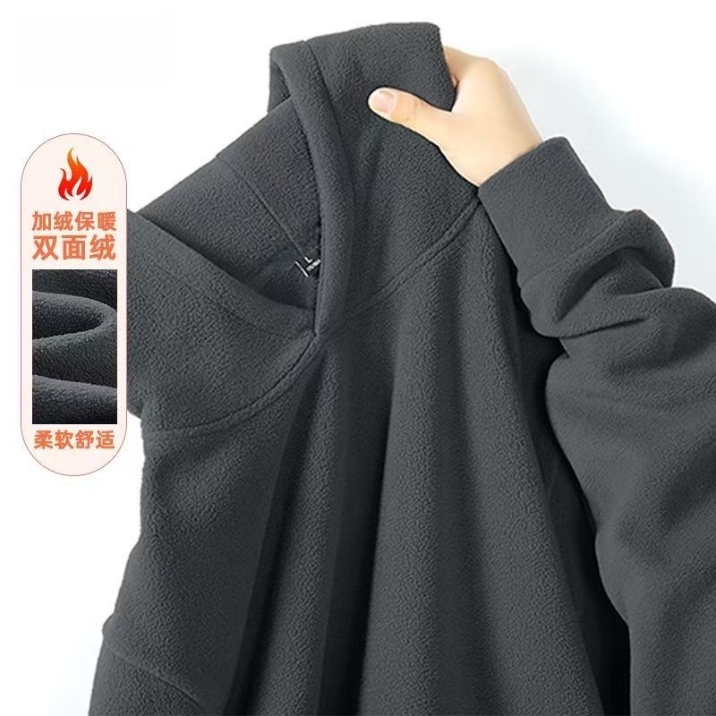 连帽+长袖+潮流+保暖+宽松+休闲