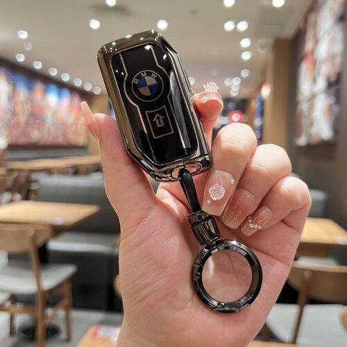 适用于宝马摩托车钥匙套c400gt金属R1250GS扣ADV水鸟F850包壳男女