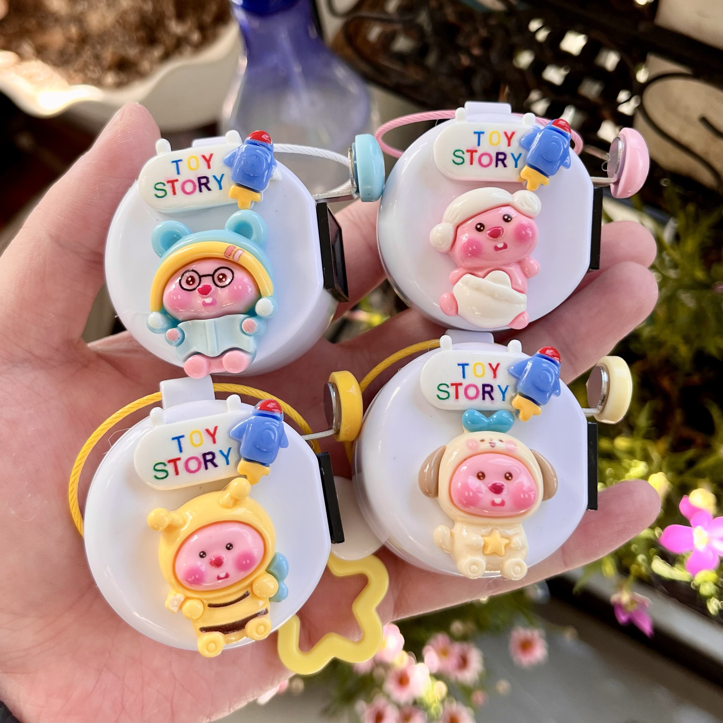 新款空姐计数器机械航空按动式点数器卡通海狸高品质人流客流记数