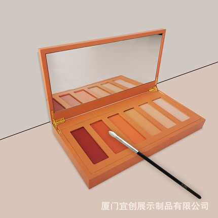 实体美妆美容店铺仿真放大眼影盒化妆盒陈列装饰橱窗道具中岛摆件