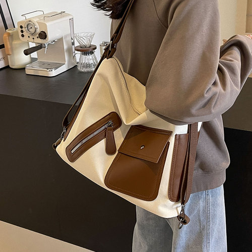 潮流复古单肩包简约休闲通勤女包