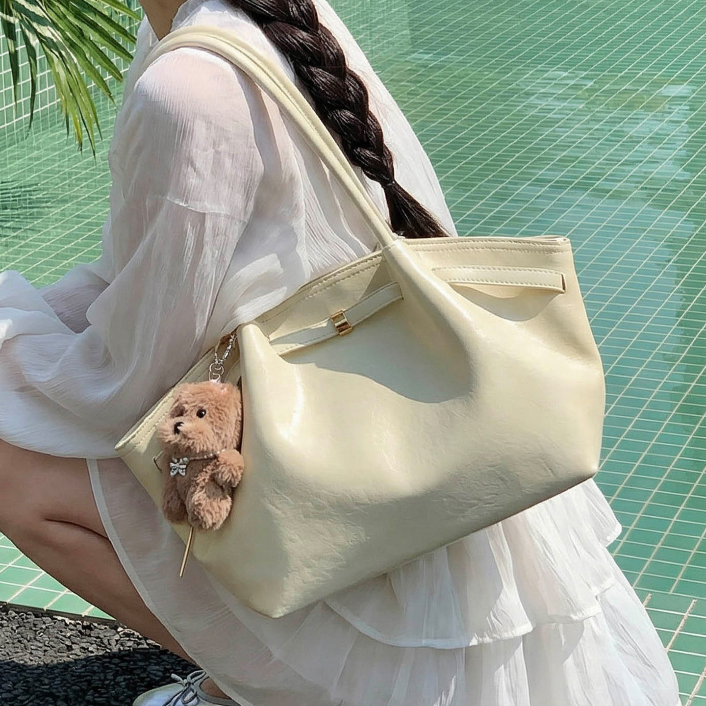 高级感复古通勤包包女新款2026时尚百搭菜篮子手拎包大容量单肩包,箱包皮具/热销女包/男包,通用款女包,淘宝优惠券,粉丝福利购,淘宝优惠卷