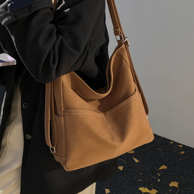 2025新款百搭大容量通勤单肩包包