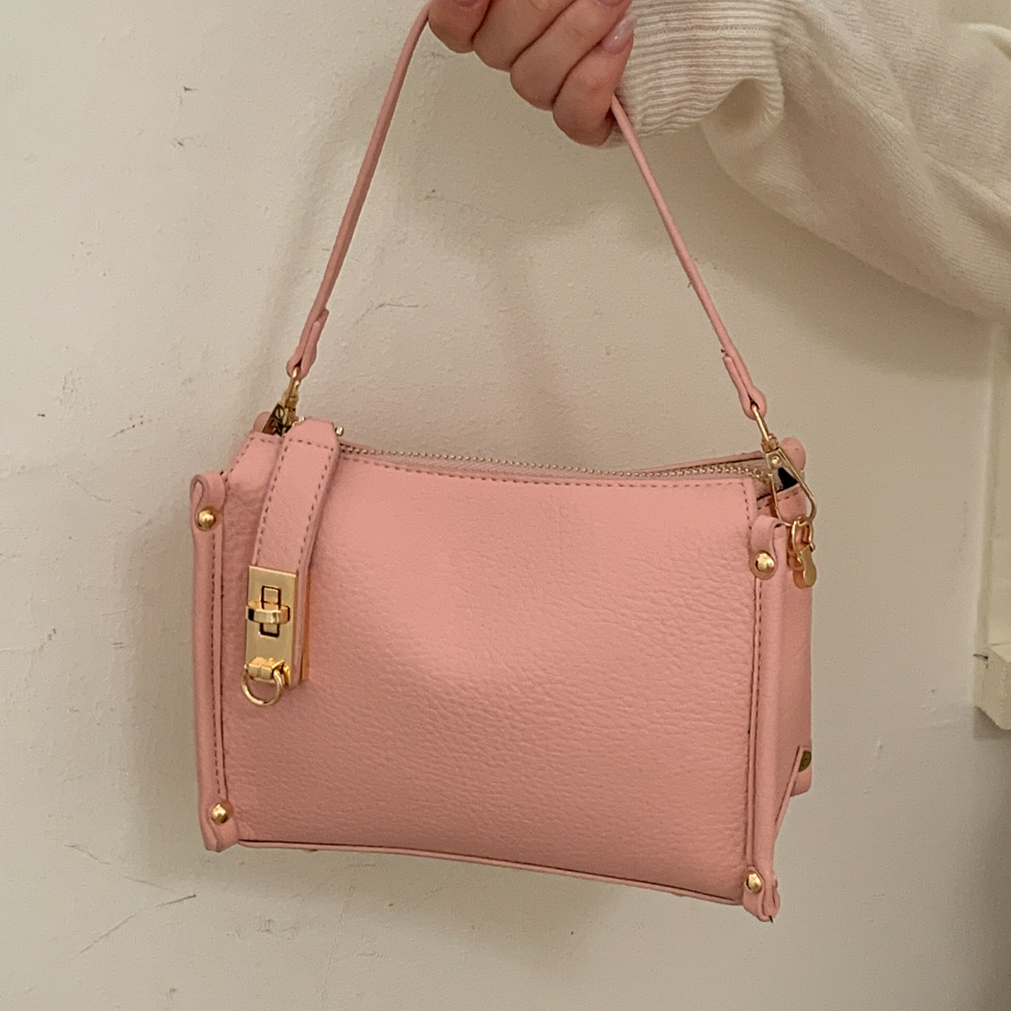 手拎包包女式2026新款春精致百搭单肩包高级感外出上班通勤斜挎包,箱包皮具/热销女包/男包,通用款女包,淘宝优惠券,粉丝福利购,淘宝优惠卷