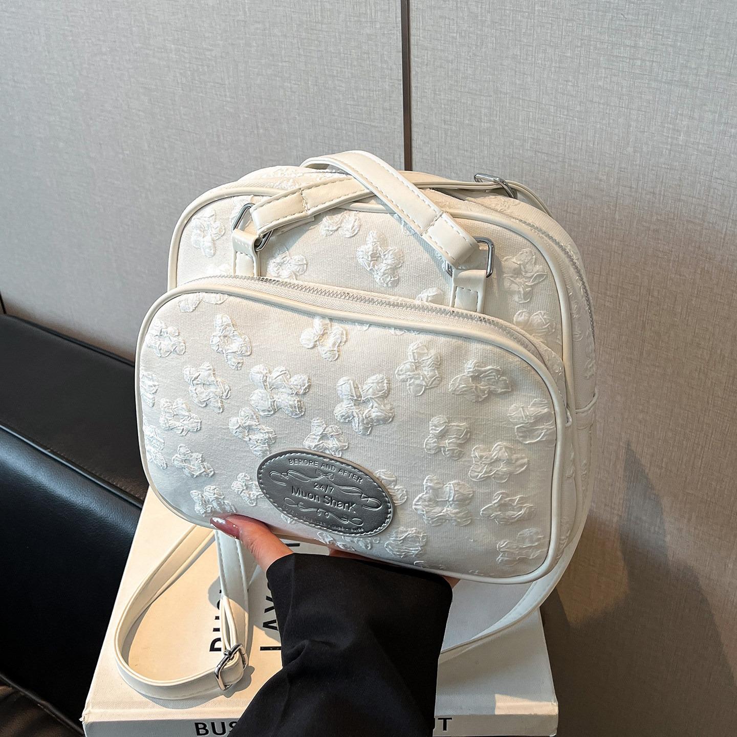 提花包包女式2025新款潮流行时尚提花单肩包通勤斜挎包旅行双肩包,箱包皮具/热销女包/男包,通用款女包,淘宝优惠券,粉丝福利购,淘宝优惠卷