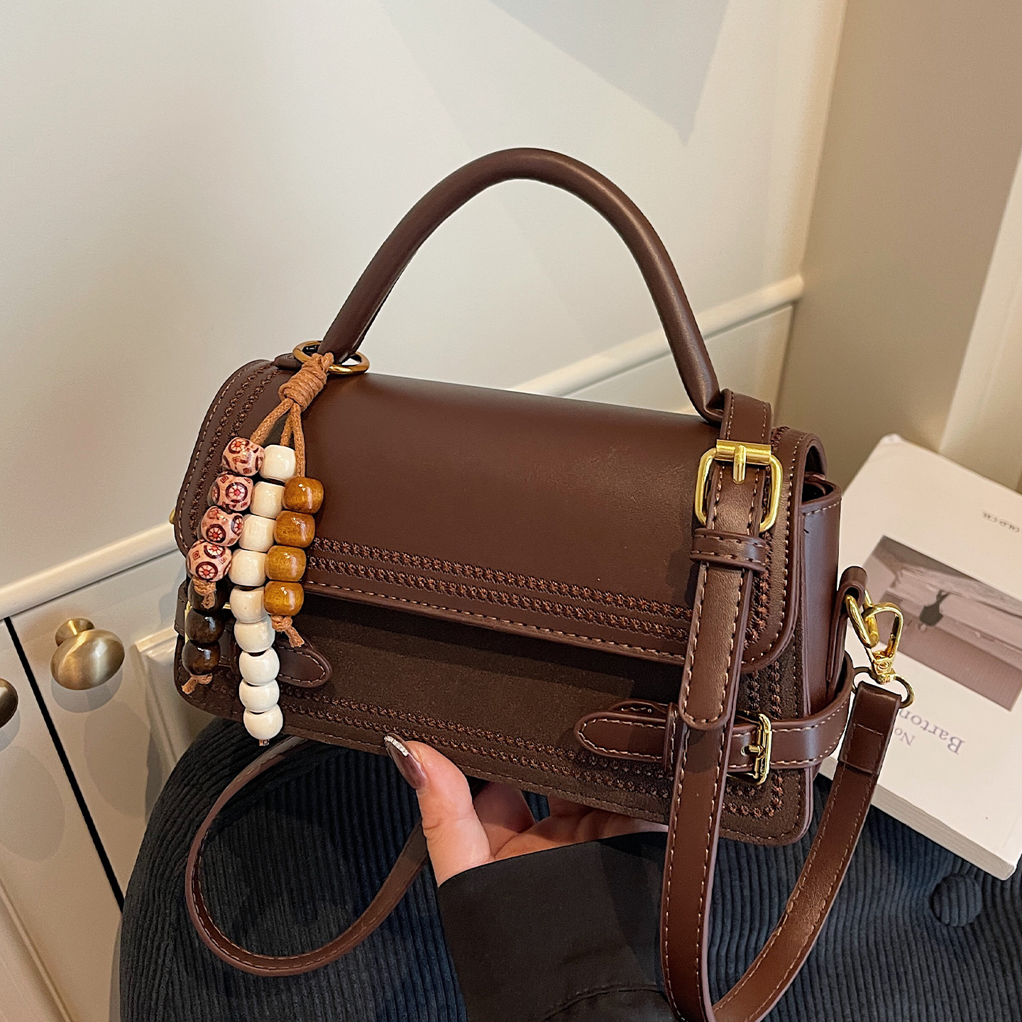 2025新款小众潮高级感单肩包包