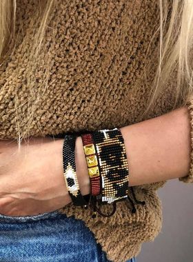 个性土耳其邪眼民族风豹纹饰品