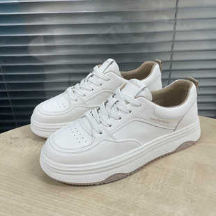 莫丽爱潮鞋新款小白鞋学院风舒适时尚新品百搭日常简约潮流平底鞋