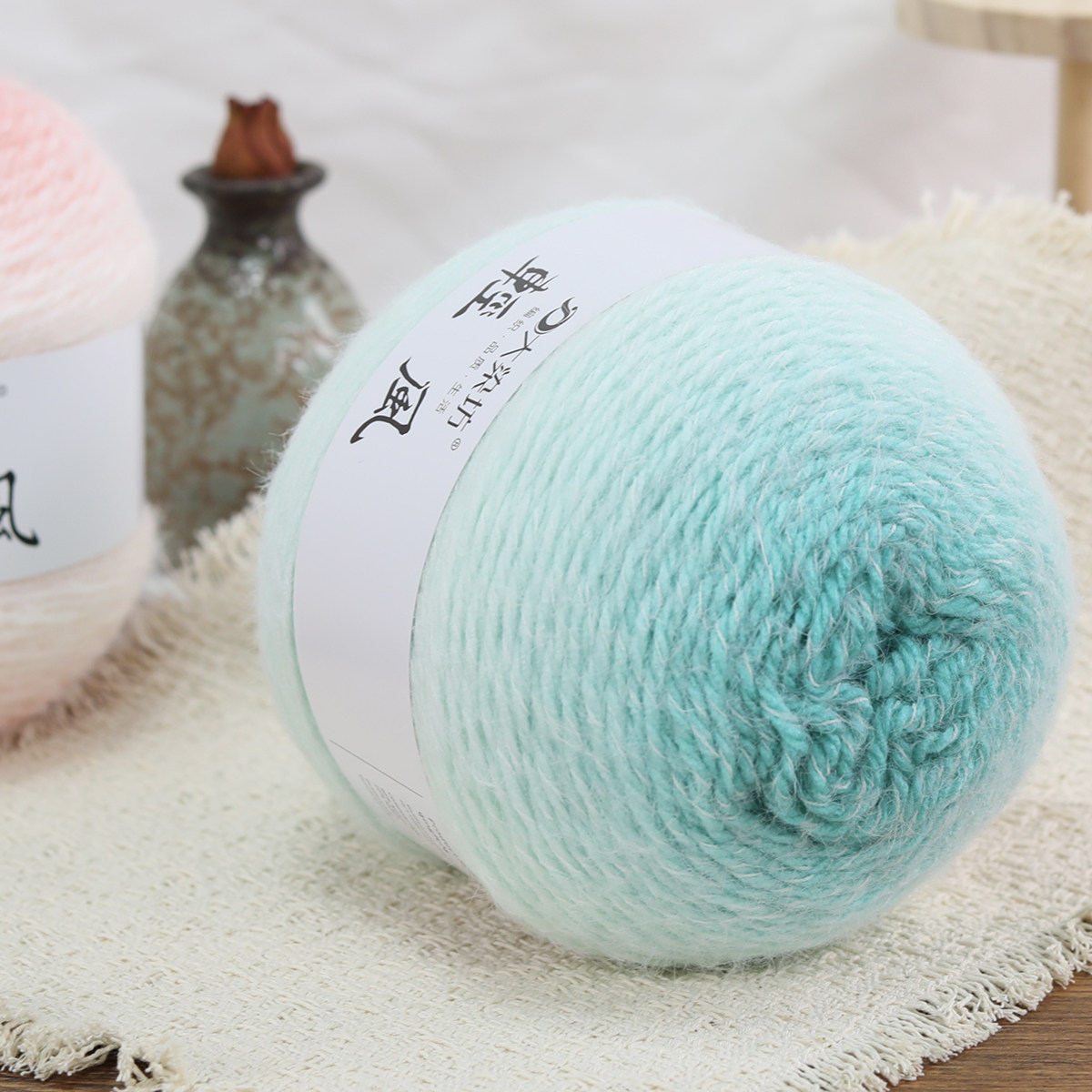 渐变长绒毛线蛋糕线手工编织围巾衣服手编花束毯子线七星毯子材料,服饰配件/皮带/帽子/围巾,毛线,淘宝优惠券,粉丝福利购,淘宝优惠卷