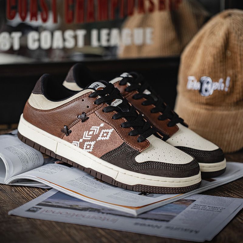 【新品推荐】印第安主题板鞋男鞋