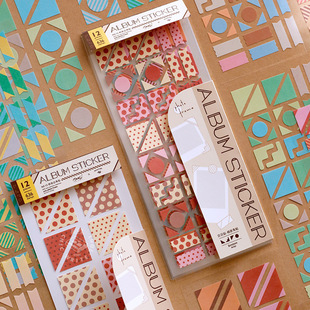 本字时多 相册边角贴套装 照片卡片固定贴diy本册装饰贴 636枚