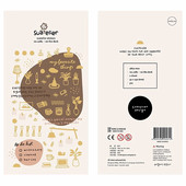 花瓶台灯手帐素材diy装 韩国sonia贴纸 饰贴 desk 桌上小物 the