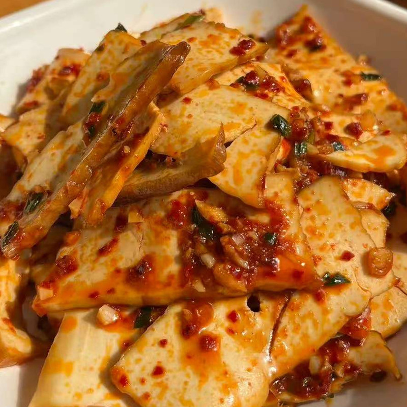 慢烤柴火豆腐 80年代的味道 柴火味豆香浓柴火豆干香干Q弹有嚼劲