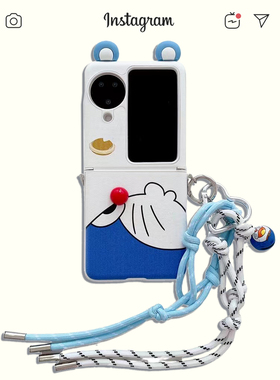 卡通可爱适用小米mix flip手机壳magicvflip折叠屏xflip华为Pocket2中轴保护findn3flip三星zflip6/5女razr50